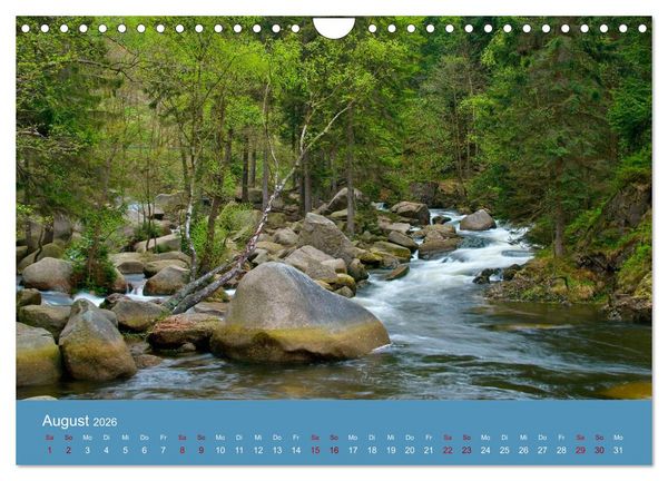 Produktbild: Harz Impressionen (Wandkalender 2026 DIN A4 quer), CALVENDO Monatskalender