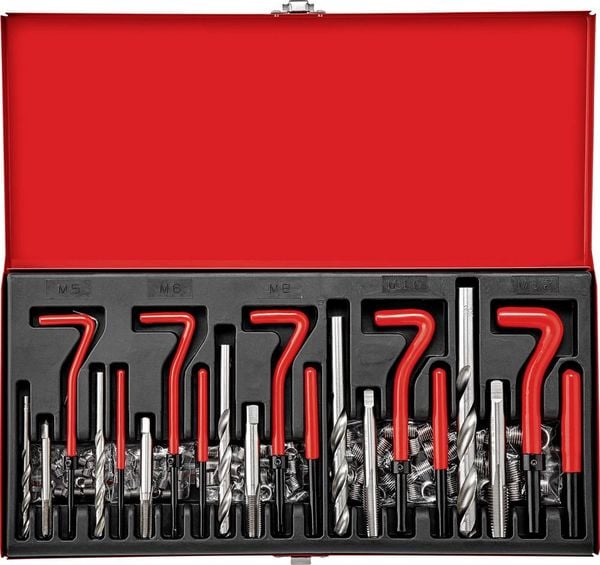 Produktbild: TOOLCRAFT TO-5016567 Gewinderoll-Satz M5, M6, M8, M10, M12