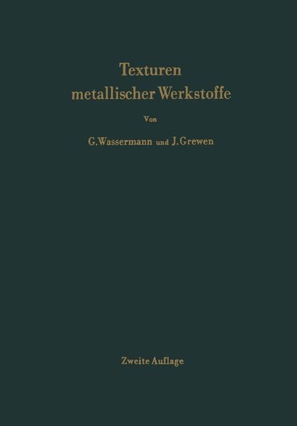 Produktbild: Texturen metallischer Werkstoffe
