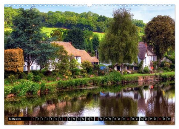 Produktbild: S&uuml;dwestengland - Dorset & Devon (hochwertiger Premium Wandkalender 2026 DIN A2 quer), Kunstdruck in Hochglanz