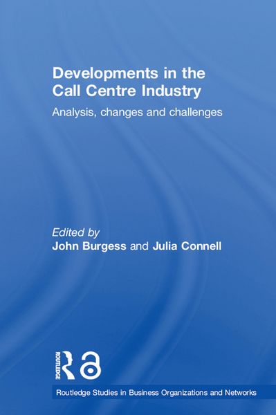 Produktbild: Developments in the Call Centre Industry