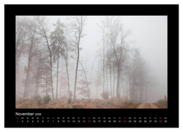 Produktbild: Taunus (Tischkalender 2026 DIN A5 quer), CALVENDO Monatskalender