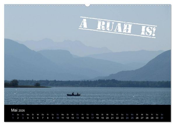 Produktbild: Baierische Lebensweisheiten (hochwertiger Premium Wandkalender 2026 DIN A2 quer), Kunstdruck in Hochglanz