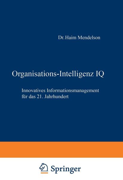Produktbild: Organisations-Intelligenz IQ