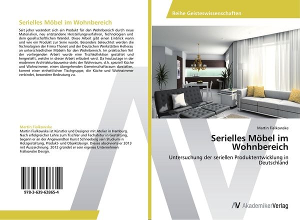 Serielles Möbel im Wohnbereich, Taschenbuch von Martin Fialkowske, AV Akademikerverlag, 9783639628654