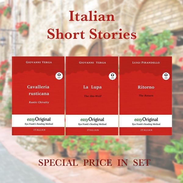Produktbild: Italian short stories (with audio-online)