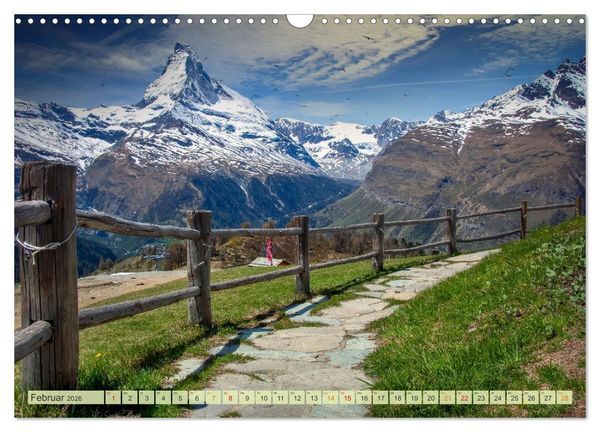 Produktbild: Wandern - die Welt erwartet Dich (Wandkalender 2026 DIN A3 quer), CALVENDO Monatskalender