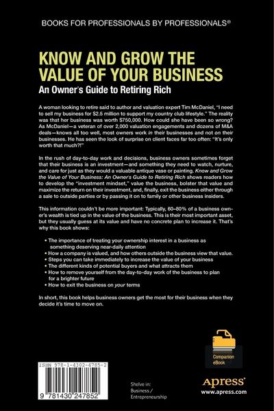 Produktbild: Know and Grow the Value of Your Business