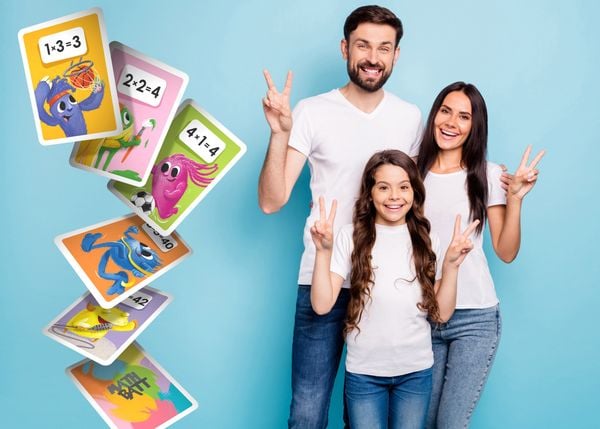 Produktbild: Math-Batt - Einmaleins Spiel (Kinderspiel)