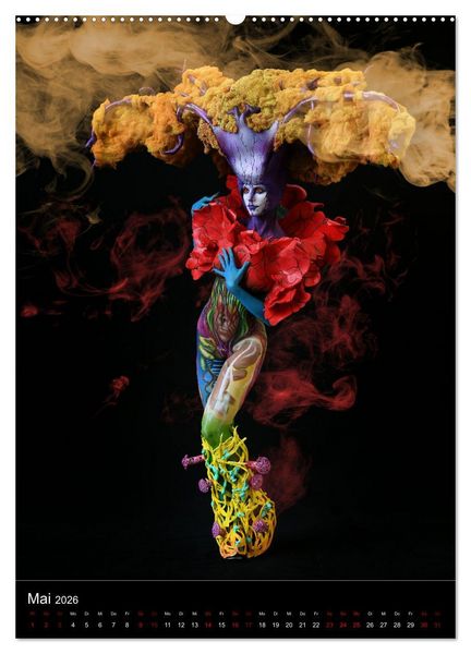 Produktbild: World Bodypainting Festival: Generation NEXT (hochwertiger Premium Wandkalender 2026 DIN A2 hoch), Kunstdruck in Hochglanz