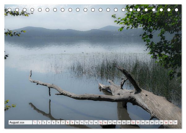Produktbild: G&ouml;ttererwachen. Die Natur im mystischen Nebel (Tischkalender 2026 DIN A5 quer), CALVENDO Monatskalender