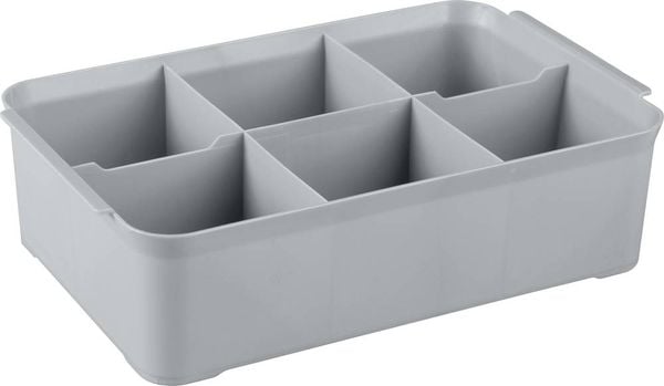Produktbild: Curver 243860 Aufbewahrungsbox HANDY (L x B x H) 275 x 175 x 75mm Silber 1St.