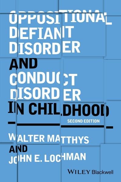 Produktbild: Oppositional Defiant Disorder and Conduct Disorder in Childhood
