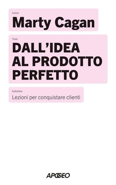 Produktbild: Dall'idea al prodotto perfetto. Lezioni per conquistare clienti