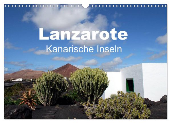 Produktbild: Lanzarote - Kanarische Inseln (Wandkalender 2026 DIN A3 quer), CALVENDO Monatskalender