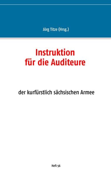 Produktbild: Instruktion f&uuml;r die Auditeure
