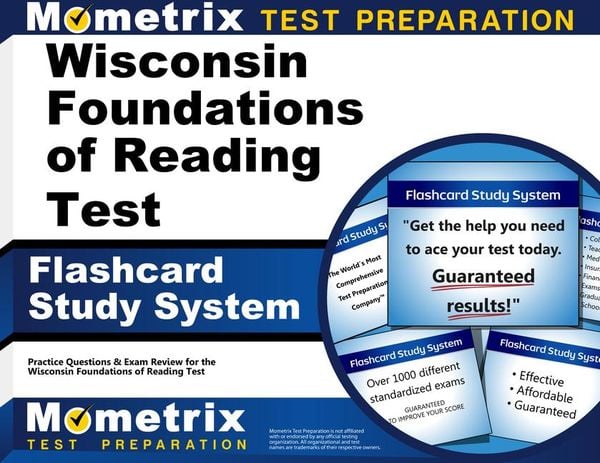 Produktbild: Wisconsin Foundations of Reading Test Flashcard Study System