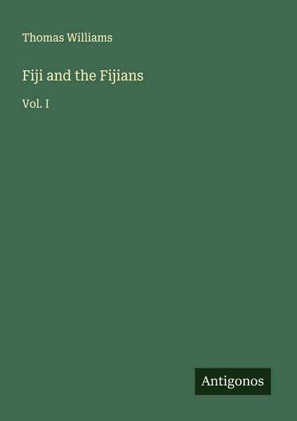 Produktbild: Fiji and the Fijians