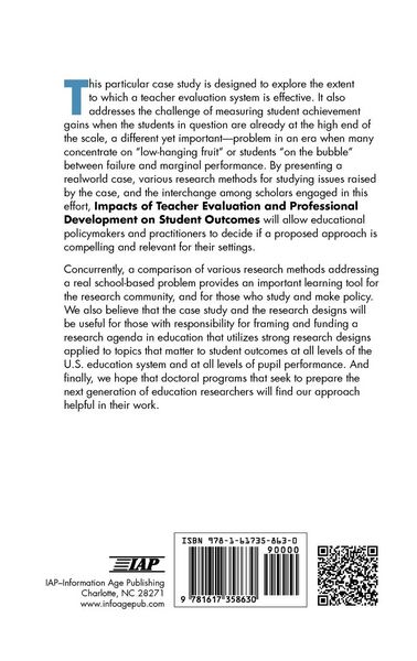 Produktbild: Impacts of Teacher Evaluation and Professional Development on Student Outcomes (Hc)