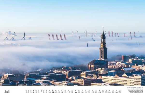 Produktbild: Hamburg - aus den Wolken 2027