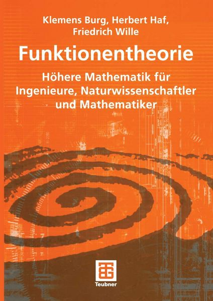 Produktbild: Funktionentheorie