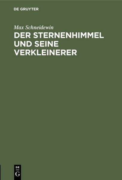 Produktbild: Der Sternenhimmel und seine Verkleinerer