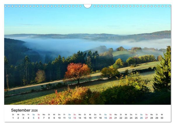 Produktbild: Odenwald - Impressionen (Wandkalender 2026 DIN A3 quer), CALVENDO Monatskalender