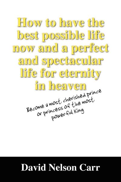 Produktbild: How to Have the Best Possible Life Now and a Perfect and Spectacular Life for Eternity in Heaven
