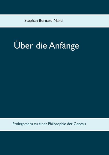 Produktbild: &Uuml;ber die Anf&auml;nge
