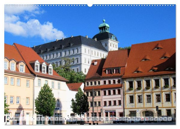 Produktbild: Burgenlandkreis - Naumburg, Wei&szlig;enfels, Zeitz (hochwertiger Premium Wandkalender 2026 DIN A2 quer), Kunstdruck in Hochglanz