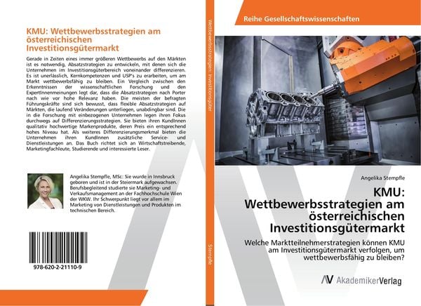 Produktbild: KMU: Wettbewerbsstrategien am &ouml;sterreichischen Investitionsg&uuml;termarkt