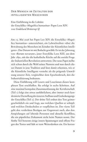 Produktbild: Magnifica humanitas: Die gro&szlig;artige Menschheit