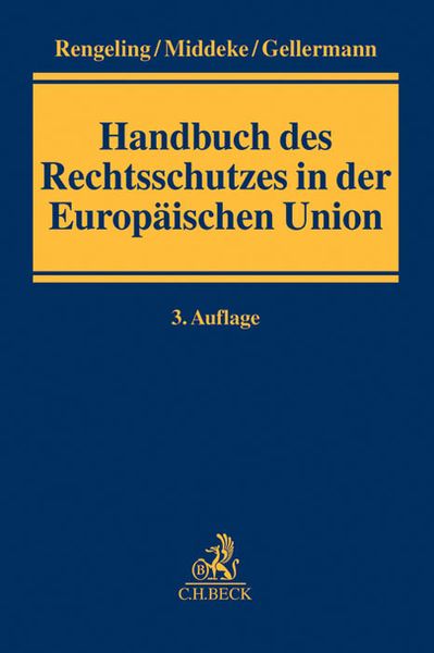 Produktbild: Handbuch des Rechtsschutzes in der Europ&auml;ischen Union