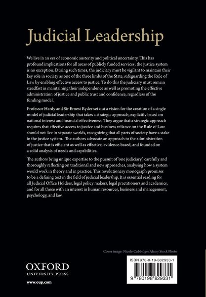 Produktbild: Judicial Leadership