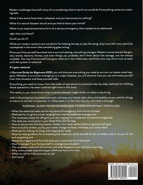 Produktbild: Survival Guide for Beginners 2021