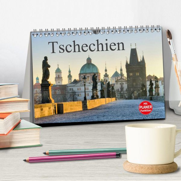Produktbild: Tschechien (Tischkalender 2026 DIN A5 quer), CALVENDO Monatskalender