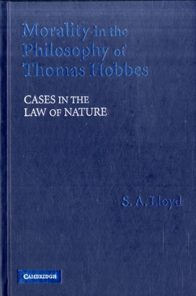 Produktbild: Morality in the Philosophy of Thomas Hobbes