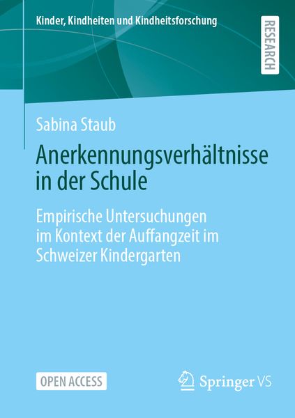Produktbild: Anerkennungsverh&auml;ltnisse in der Schule