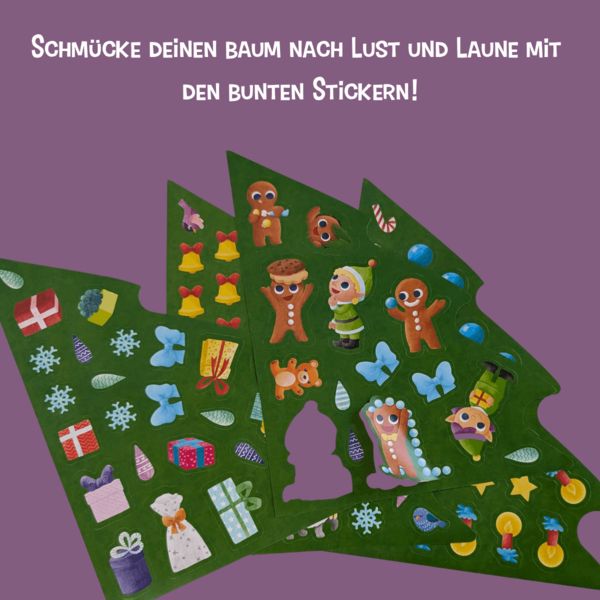 Produktbild: Mein Weihnachtsbaum Stickerbuch