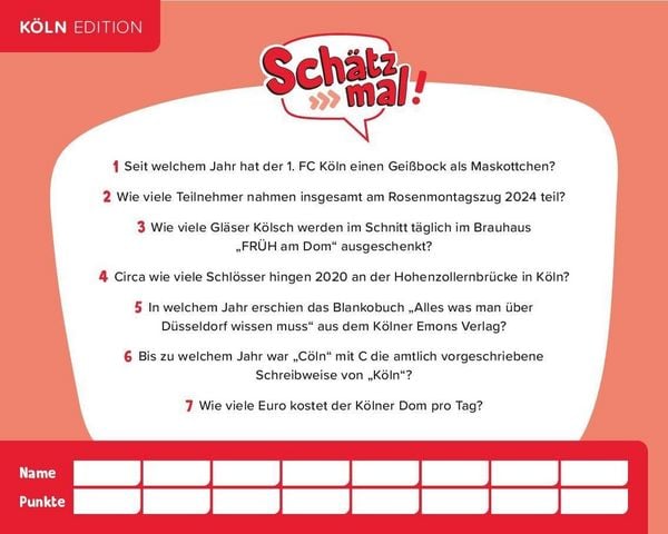 Produktbild: Sch&auml;tz mal! K&ouml;ln Edition