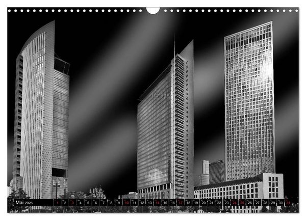 Produktbild: Faszination Frankfurter Architektur (Wandkalender 2026 DIN A3 quer), CALVENDO Monatskalender