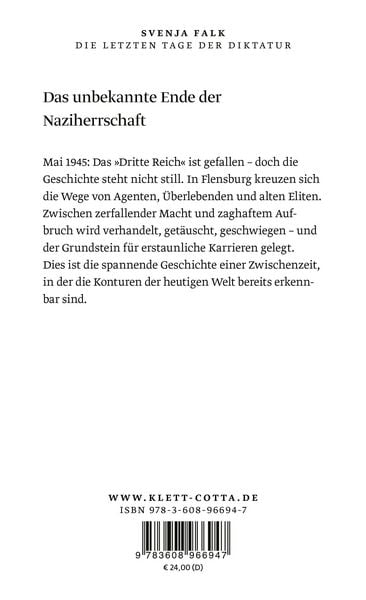 Produktbild: Die letzten Tage der Diktatur