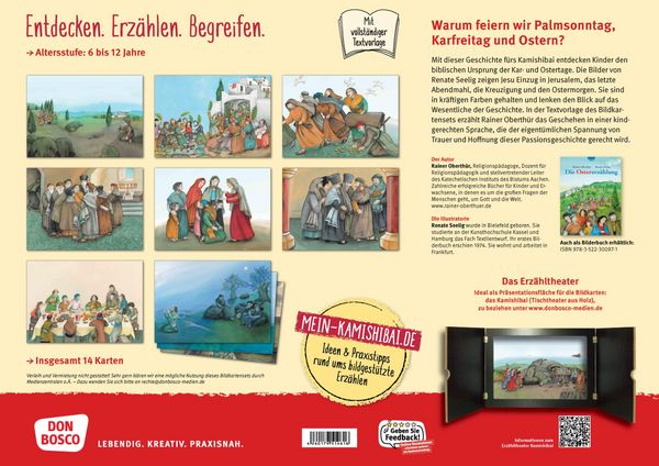 Produktbild: Die Ostererz&auml;hlung. Kamishibai Bildkartenset.