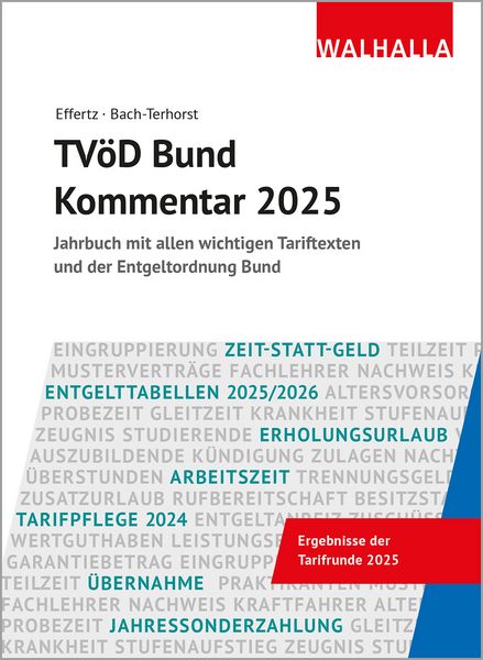 Produktbild: TV&ouml;D Bund Kommentar 2025