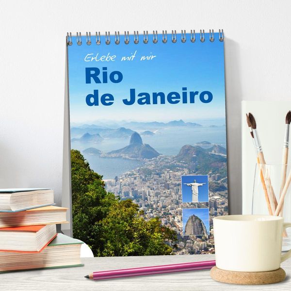 Produktbild: Erlebe mit mir Rio de Janeiro (Tischkalender 2026 DIN A5 hoch), CALVENDO Monatskalender
