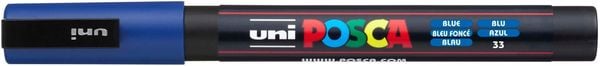 Produktbild: uni-ball Marker uni POSCA PC-3M blau