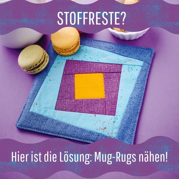 Produktbild: Mug-Rugs n&auml;hen (kreativ.kompakt.)
