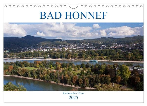 Produktbild: Bad Honnef - Rheinisches Nizza (Wandkalender 2025 DIN A4 quer), CALVENDO Monatskalender