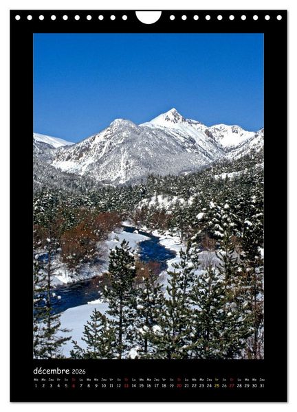 Produktbild: La vall&eacute;e de la Clar&eacute;e Hautes-Alpes (Calendrier mural 2026 DIN A4 horizontal), CALVENDO calendrier mensuel