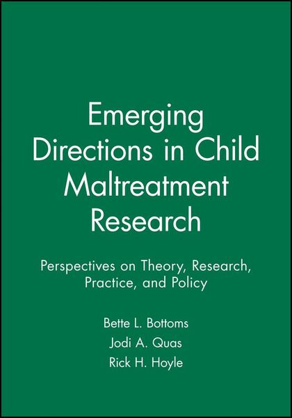Produktbild: Emerging Directions in Child Maltreatment Research
